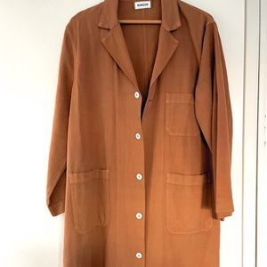 Rawson vintage dyed long chore coat